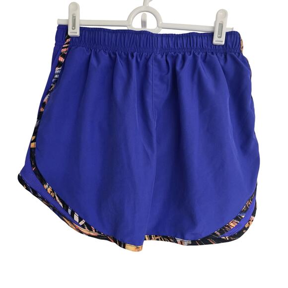 Women's Nike Dri-Fit Blue w/ Colorful Trim Athletic Running Shorts | Size XS - Picture 2 of 8